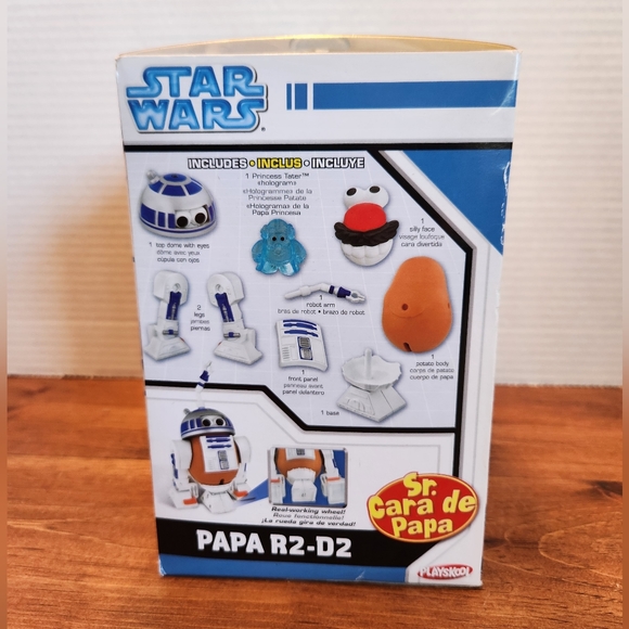 Star Wars Mr. Potato Head Artoo-Potatoo and Princess Tater Hologram NIB … - Picture 4 of 5